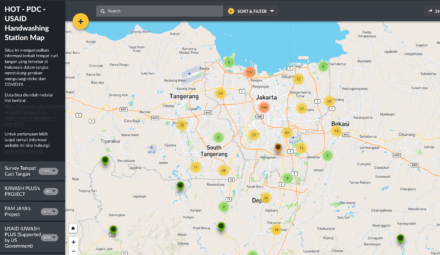 Posts  Ushahidi  Hot  Pdc  Usaid Handwashing Station Map